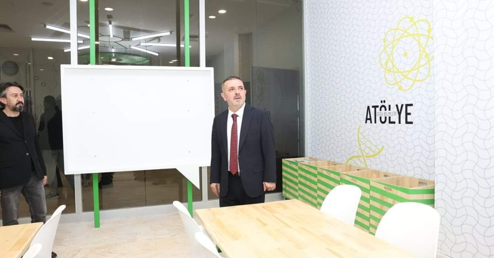 BAŞKAN ERCAN’DAN BİLİM SİNCAN’A ZİYARET