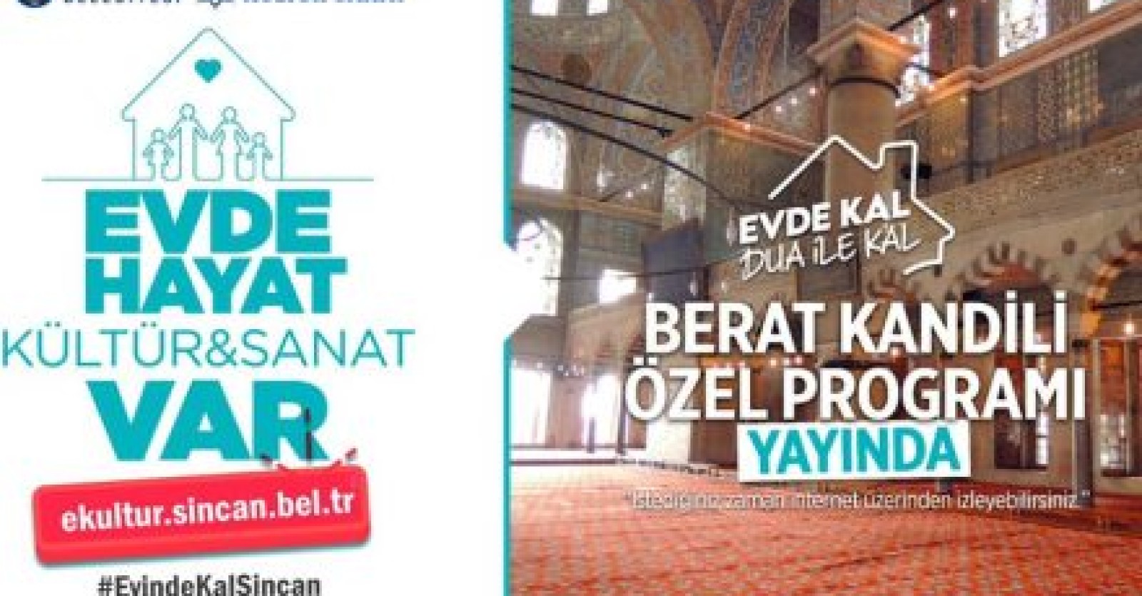 Berat Kandili Özel Programımız dijital platformda yayında!
