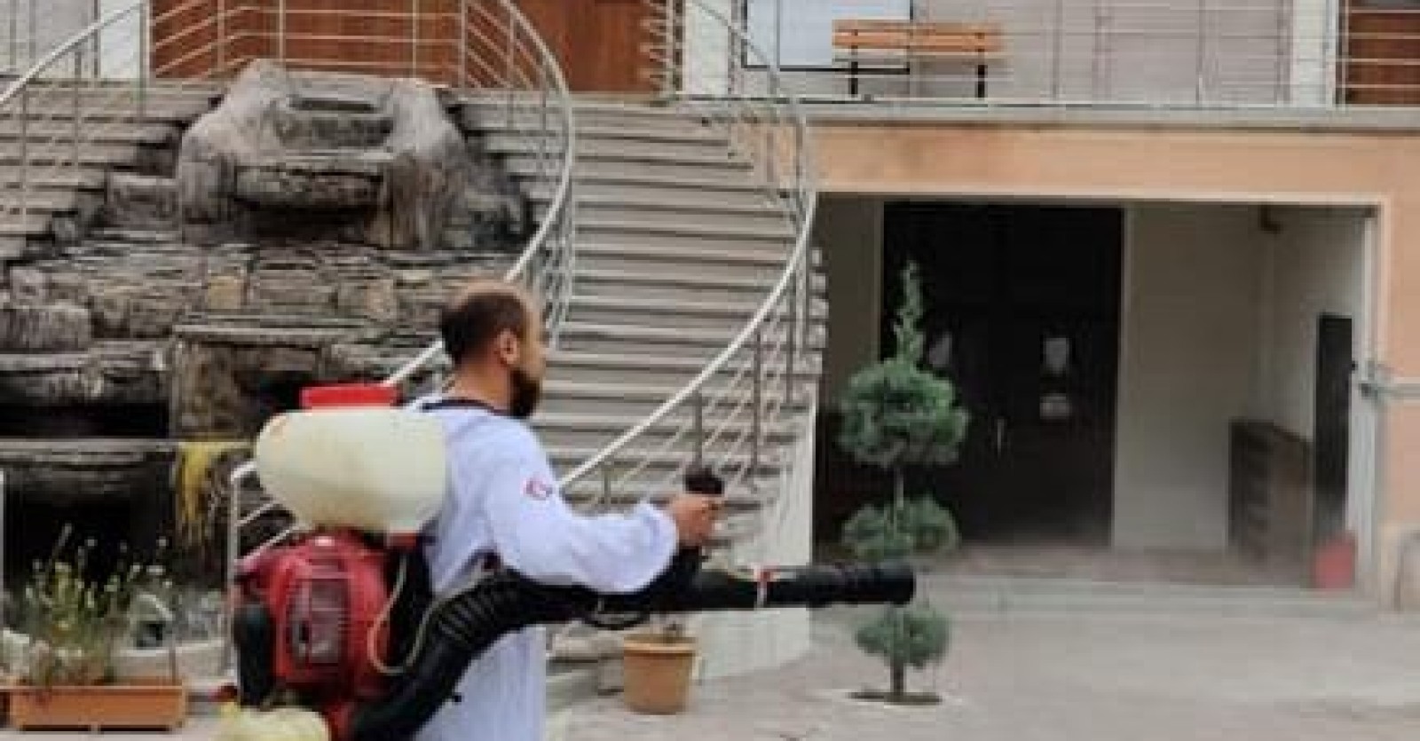 Dezenfeksiyon çalışmalarımız…