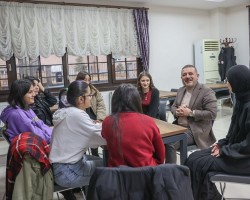 Başkanla Fotoğraflar