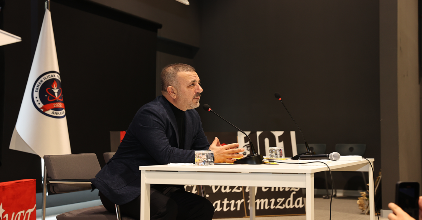 BAŞKAN ERCAN ERMAN ILICAK FEN LİSESİNDE GENÇLERLE BULUŞTU