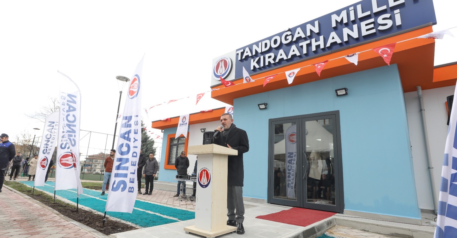 GENÇLERE MÜJDE! “TANDOĞAN MİLLET KIRAATHANESİ” AÇILDI