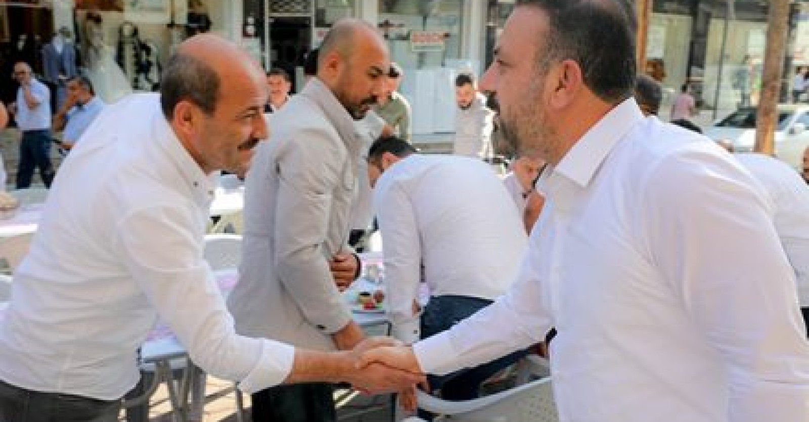 BAŞKAN ERCAN ESNAFLA BULUŞUYOR