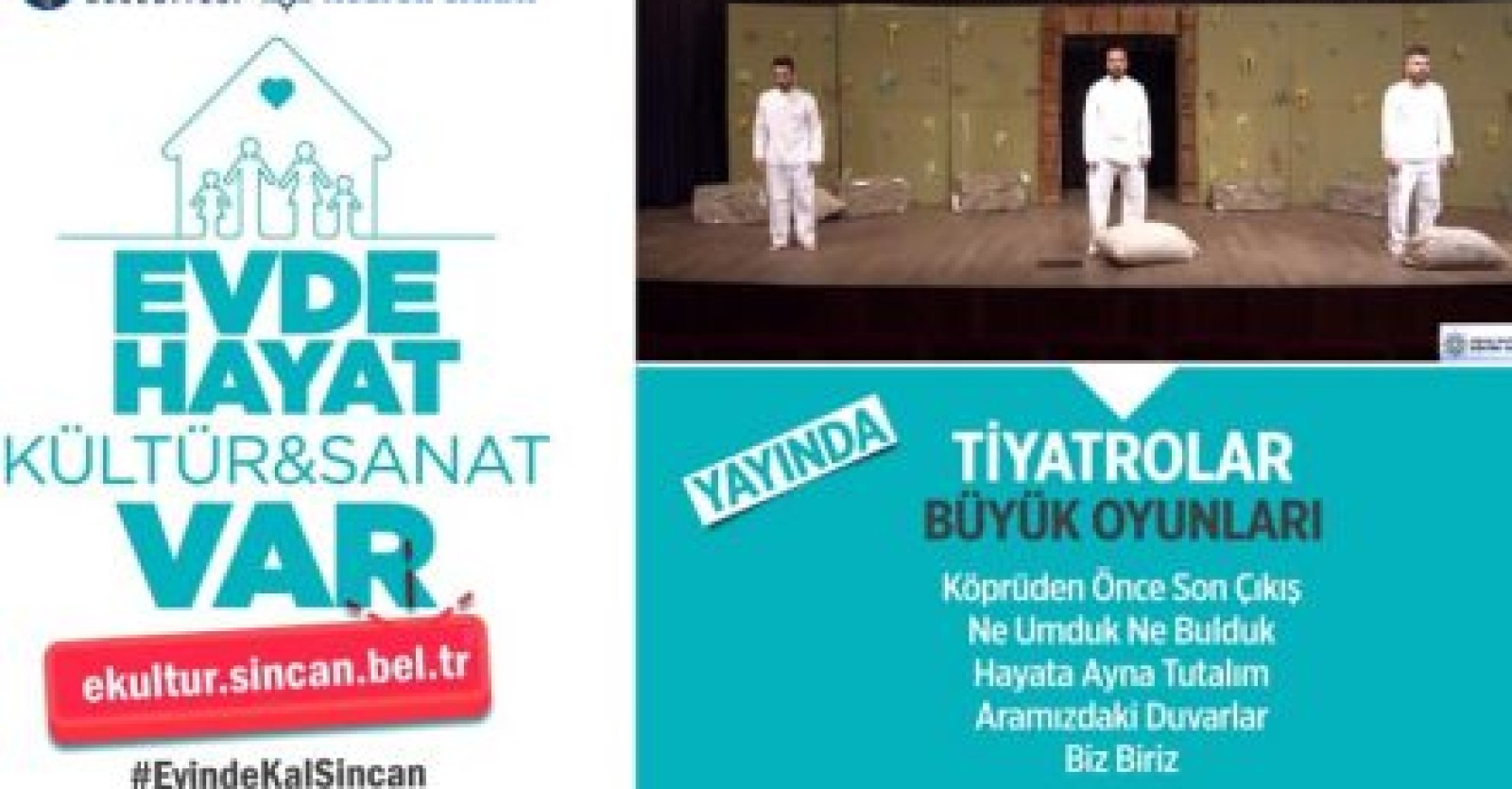 Evde Tiyatro Keyfi Başladı!