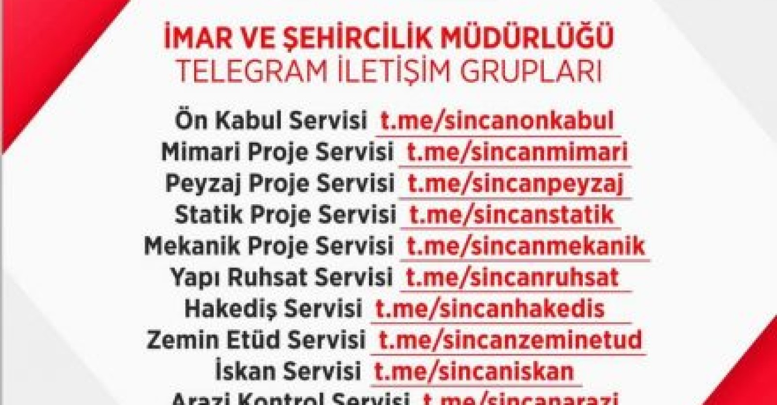 “E-Eksper” ve “E-İskan” uygulamaları sincan.bel.tr adresinden “E-Belediye Hizmetleri” adı altında kullanıma sunuldu.