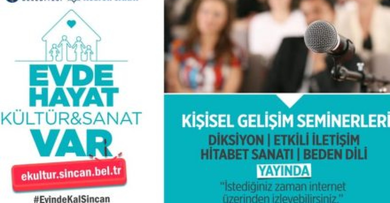Kişisel Gelişim Seminerlerlerimiz dijital platformlardan devam ediyor.