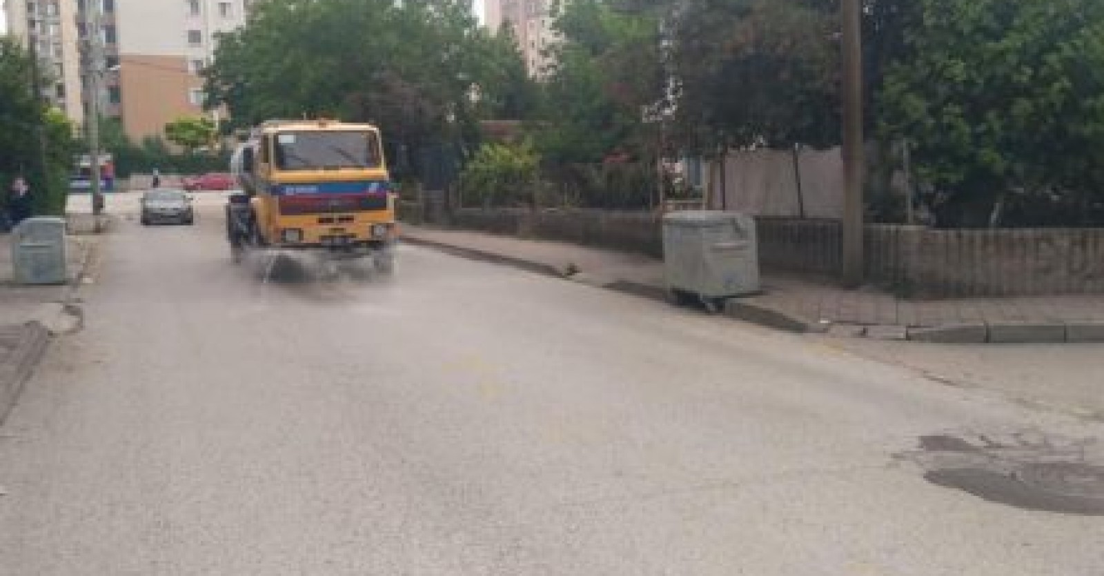 Temizlik İşleri Müdürlüğü ekiplerimiz sahada!