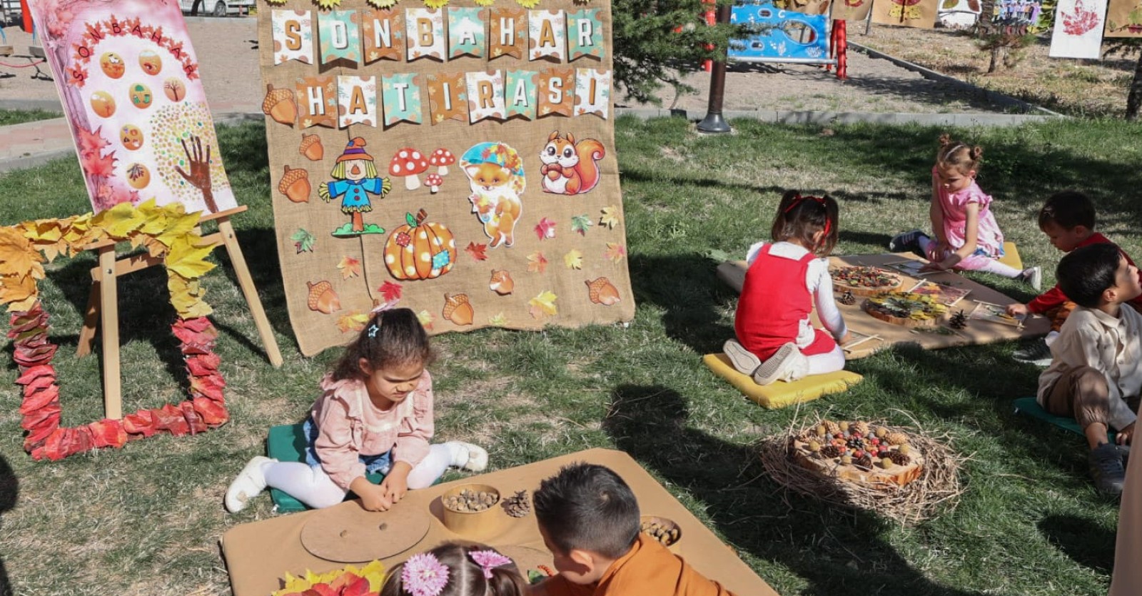 ZAMBAK KREŞİNDE “HOŞ GELDİN SONBAHAR” ETKİNLİĞİ
