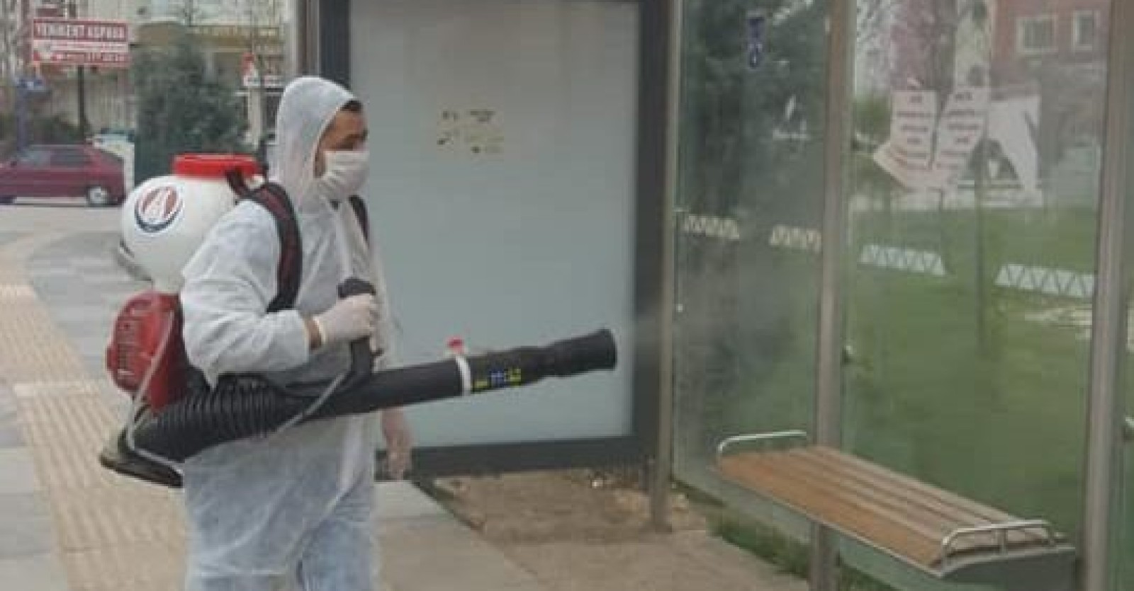 ATM’ler ve duraklarda dezenfekte çalışmalarımız rutin olarak devam ediyor…