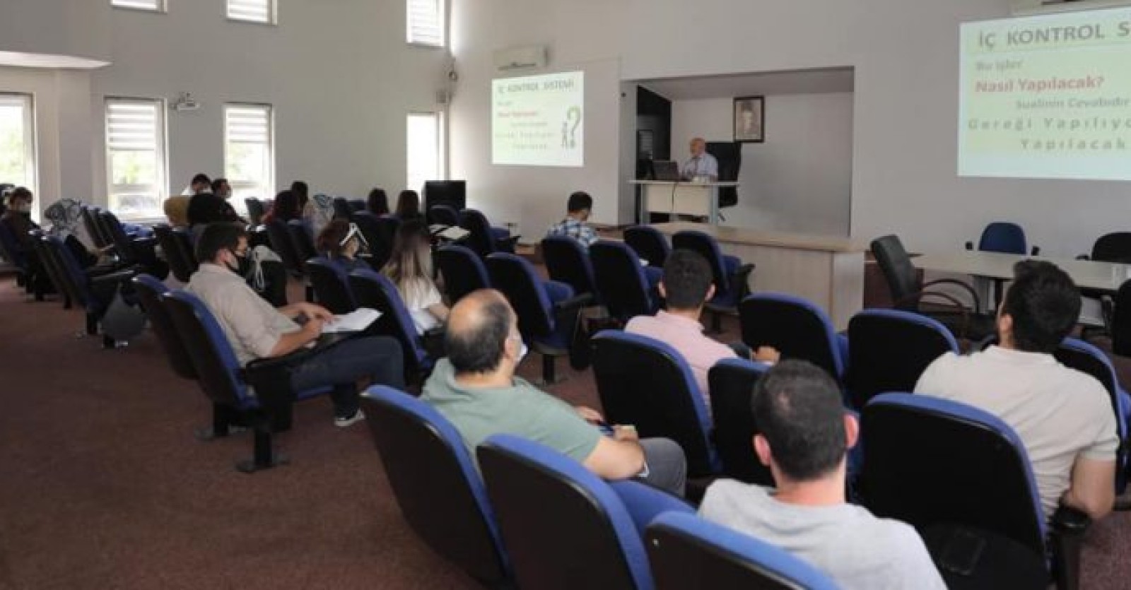 İç Kontrol Sistemleri ve Yönetim Danışmanı Dursun Sivri tarafından belediye personelimize “İç Kontrol Sistemi” eğitimi verildi.