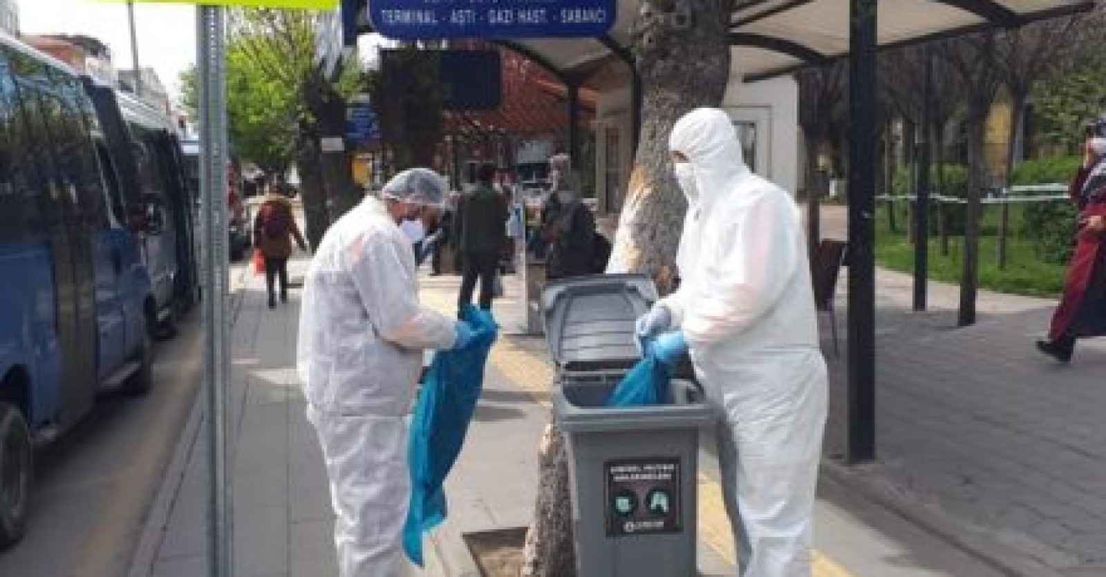 Vatandaşlarımızı virüs riskine karşı korumak için elimizden gelen çabayı gösteriyoruz.