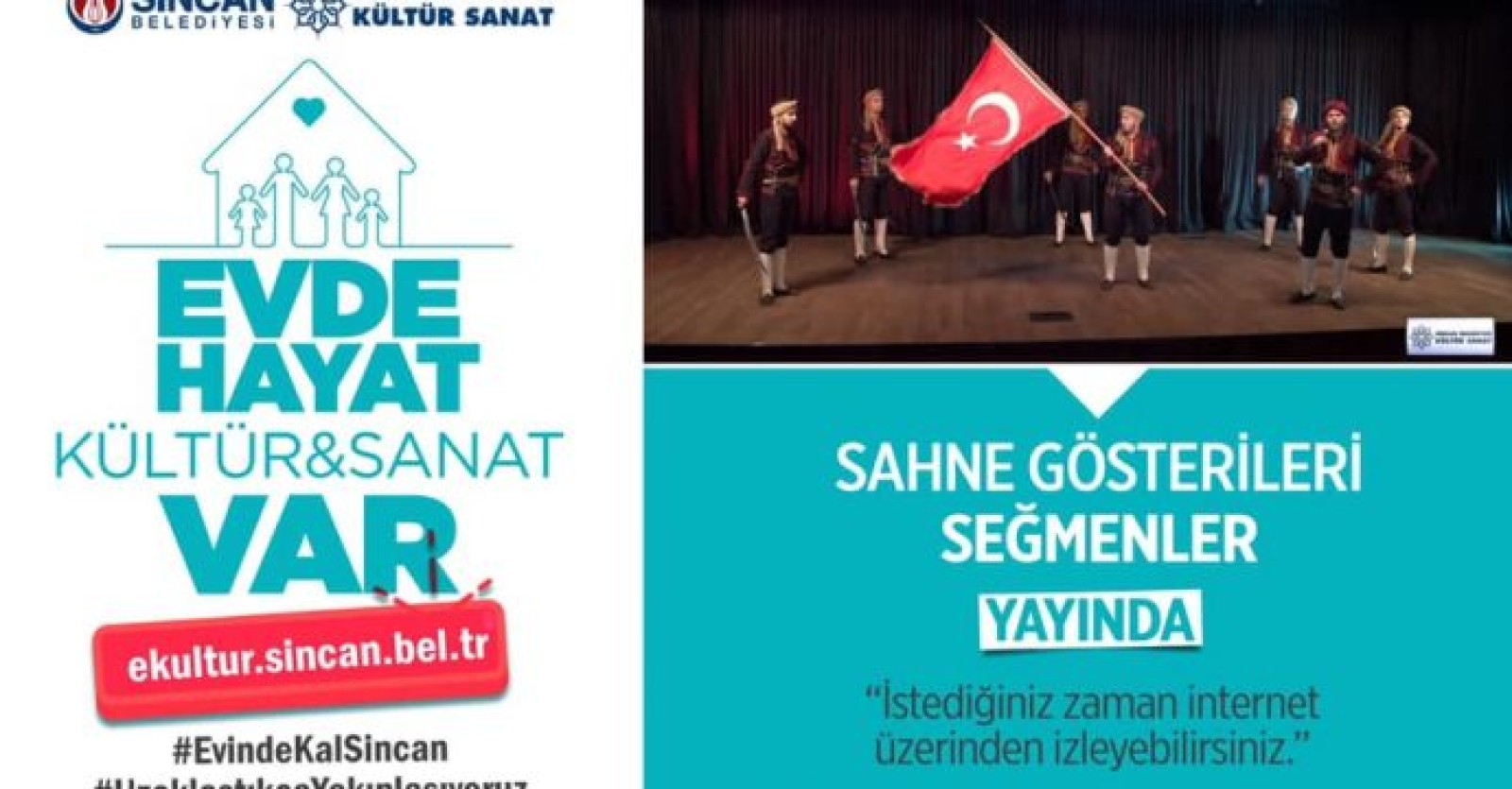 Seğmenler ekibimiz özel gösterisiyle e-kültür sayfamızda sizlerde!.