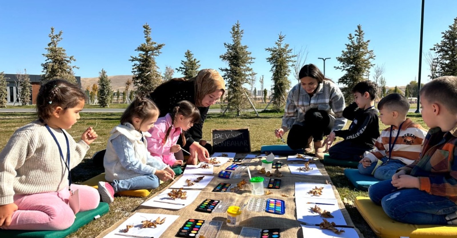 PAPATYA KREŞİ ÖĞRENCİLERİ SİNCAN PARK’TA EĞLENCEYE DOYDU