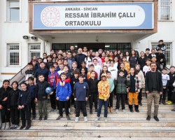 Başkanla Fotoğraflar