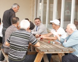 Başkanla Fotoğraflar
