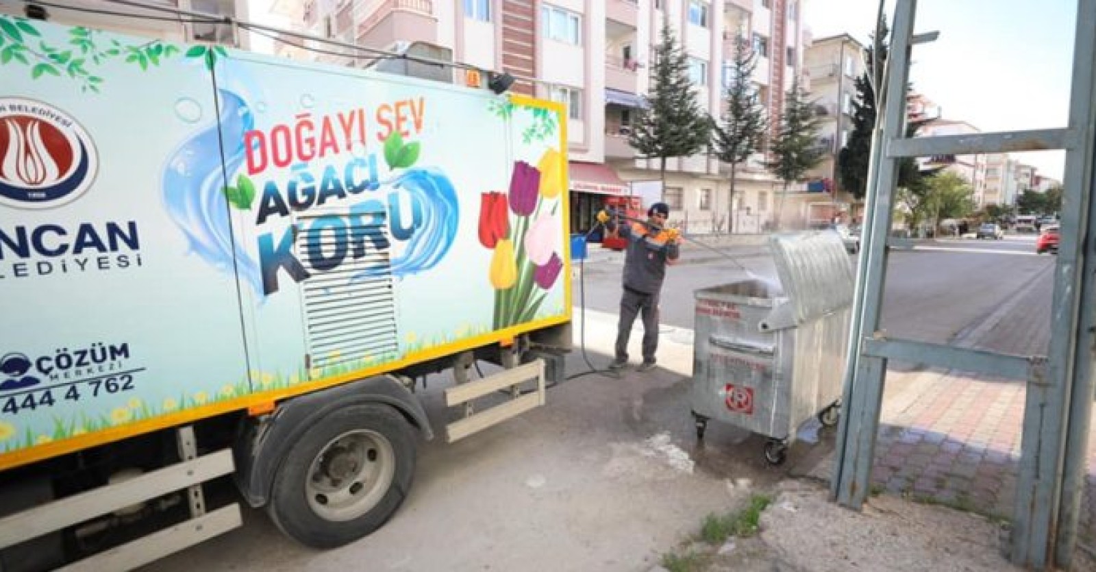 Biz sizin için çalışıyoruz, siz sağlıkla kalın.