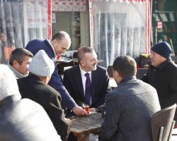 Başkanla Fotoğraflar