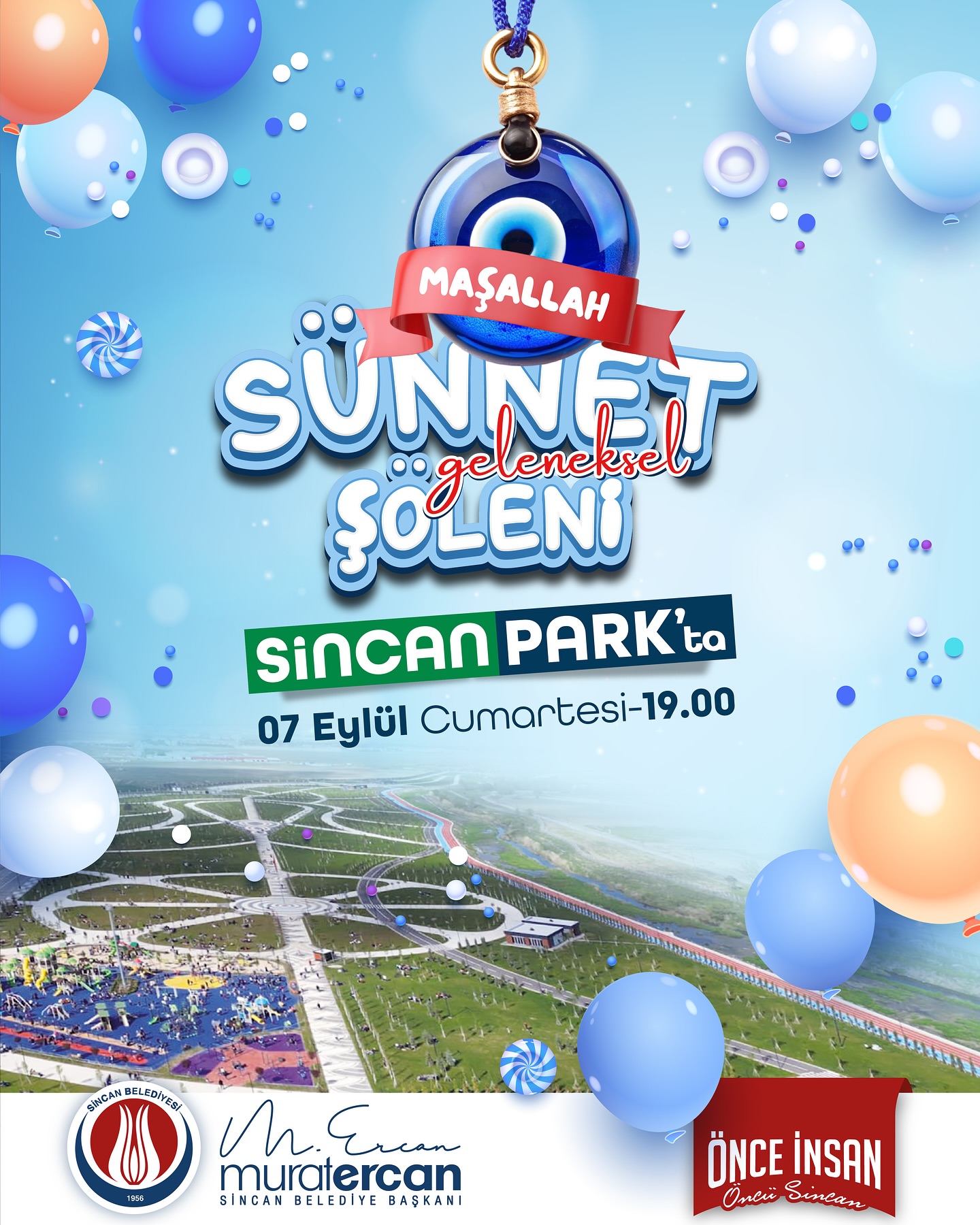 Geleneksel Sünnet Şöleni Sincan Park’ta