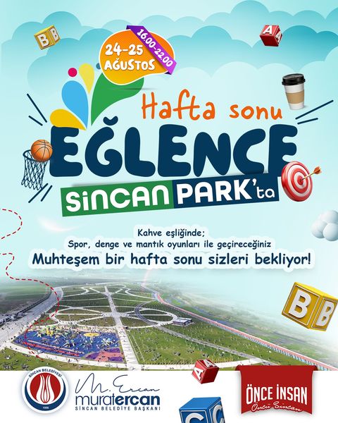 Başkentte hafta sonu eğlencesinin adresi Sincan Park🥳